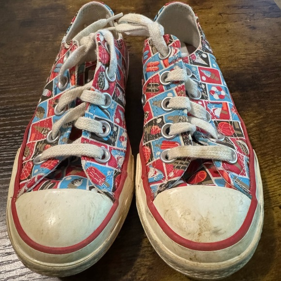 Colorful Ice Cream Pattern Converse - Picture 2 of 4